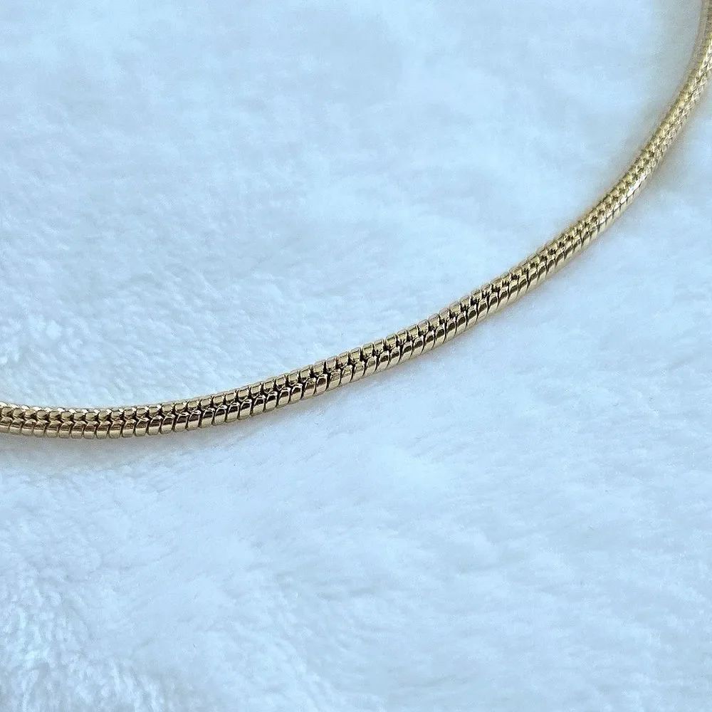 House🏠 of Harlow 1960 Gold💛 Round Serpentine Chain⛓️ Necklace - NIB - Picture 15 of 16